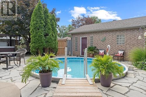 4271 Barton Crescent, Windsor, ON - Outdoor With In Ground Pool With Deck Patio Veranda