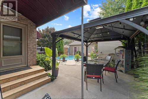 4271 Barton Crescent, Windsor, ON - Outdoor With In Ground Pool With Exterior