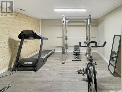 1651 93Rd Street, North Battleford, SK - Indoor Photo Showing Gym Room