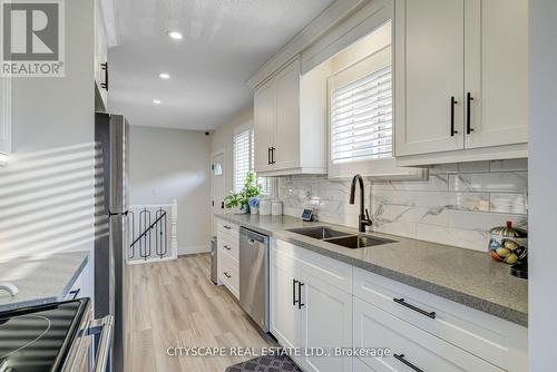 36 Telfer Court, Brant (Paris), ON - Indoor Photo Showing Kitchen With Double Sink With Upgraded Kitchen