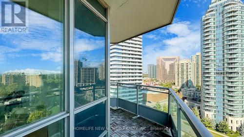 1305 - 60 Byng Avenue, Toronto, ON - Outdoor With Balcony