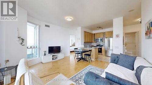 1305 - 60 Byng Avenue, Toronto, ON - Indoor Photo Showing Living Room