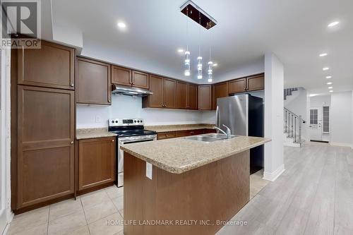 29 Kinrade Crescent, Ajax, ON - Indoor Photo Showing Kitchen With Double Sink