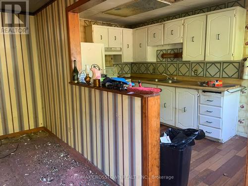 13 Mulholland Street, Barrie, ON - Indoor Photo Showing Kitchen With Double Sink