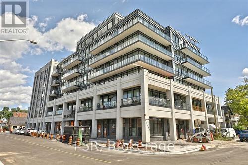 515 - 101 Locke Street S, Hamilton, ON - Outdoor With Balcony With Facade