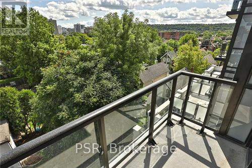 515 - 101 Locke Street S, Hamilton, ON - Outdoor With Balcony With View