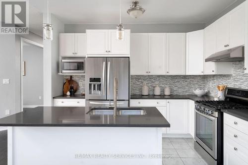 38 Fallview Circle, Caledon, ON - Indoor Photo Showing Kitchen With Double Sink With Upgraded Kitchen