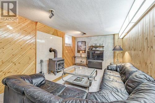 71 Neilson Drive, Toronto, ON - Indoor Photo Showing Living Room With Fireplace