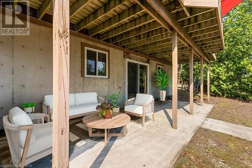 *Virtually staged - 106 Carter Road, North Bruce Peninsula, ON - Outdoor With Deck Patio Veranda With Exterior