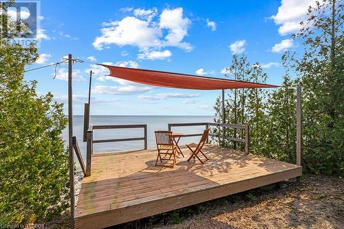 106 Carter Road, North Bruce Peninsula, ON - Outdoor With Body Of Water With View