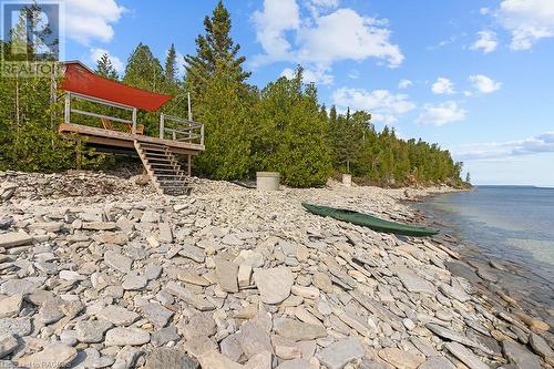 106 Carter Road, North Bruce Peninsula, ON - Outdoor With Body Of Water With View