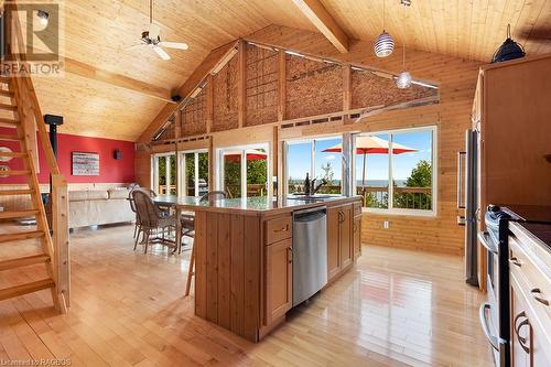 106 Carter Road, North Bruce Peninsula, ON - Indoor Photo Showing Kitchen