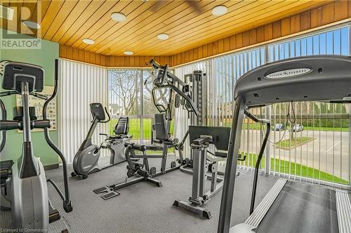 162 Martindale Road Unit# 405, St. Catharines, ON - Indoor Photo Showing Gym Room