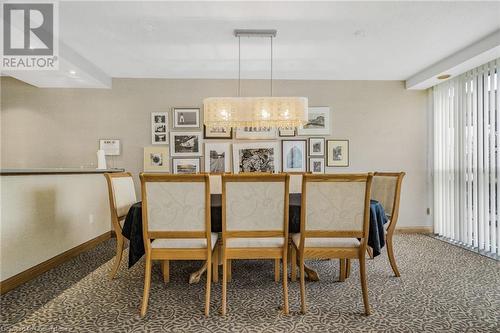 162 Martindale Road Unit# 405, St. Catharines, ON - Indoor Photo Showing Dining Room