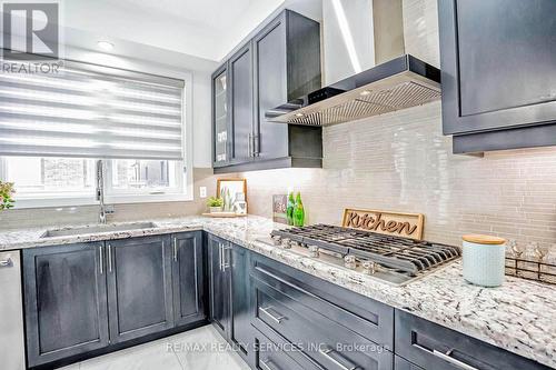 19 Argelia Crescent, Brampton, ON - Indoor Photo Showing Kitchen With Upgraded Kitchen