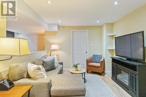 33 Zachary Drive, Brampton (Snelgrove), ON - Indoor Photo Showing Living Room With Fireplace