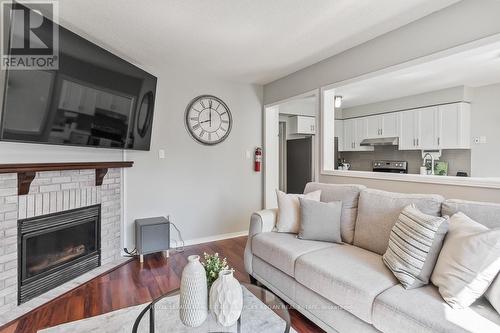 33 Zachary Drive, Brampton (Snelgrove), ON - Indoor Photo Showing Living Room With Fireplace