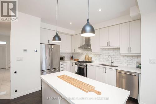 116 Columbus Gate, Hamilton, ON - Indoor Photo Showing Kitchen With Upgraded Kitchen