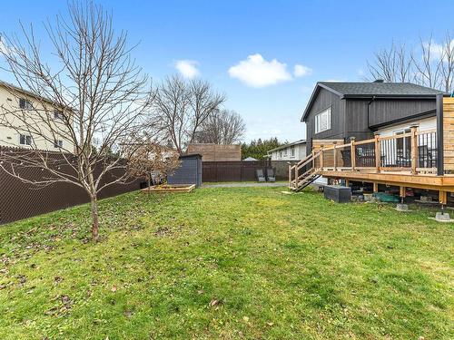 Cour - 863 Rue Du Domaine, Saint-Jean-Sur-Richelieu, QC - Outdoor With Deck Patio Veranda With Backyard