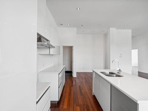 Cuisine - 401-2010 Rue Georges, Longueuil (Saint-Hubert), QC - Indoor Photo Showing Kitchen With Double Sink