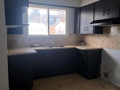 42 Parkway Place, Terrace Bay, ON - Indoor Photo Showing Kitchen With Double Sink