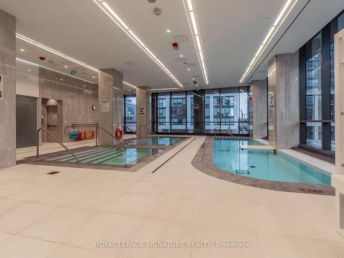 2815-19 Western Battery Rd, Toronto, ON - Indoor Photo Showing Other Room With In Ground Pool