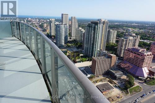 4004 - 60 Absolute Avenue, Mississauga, ON - Outdoor With Balcony With View