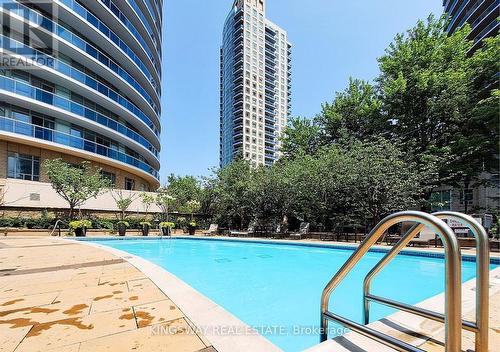 4004 - 60 Absolute Avenue, Mississauga, ON - Outdoor With In Ground Pool