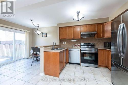 14 Passfield Trail, Brampton, ON - Indoor Photo Showing Kitchen With Double Sink