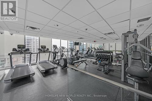 512 - 24 Wellesley Street W, Toronto, ON - Indoor Photo Showing Gym Room