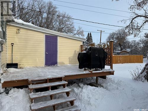 208 Brome Street, Yellow Grass, SK - Outdoor With Deck Patio Veranda