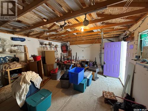 208 Brome Street, Yellow Grass, SK - Indoor Photo Showing Basement