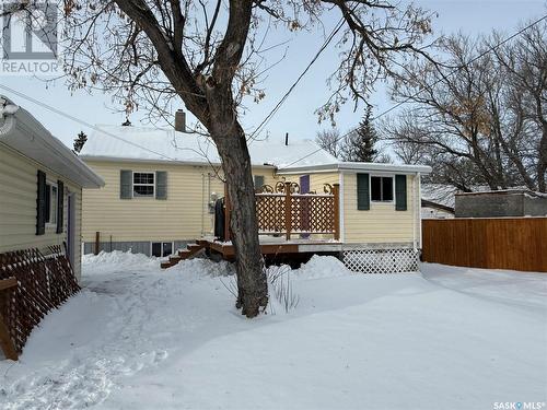 208 Brome Street, Yellow Grass, SK - Outdoor With Deck Patio Veranda