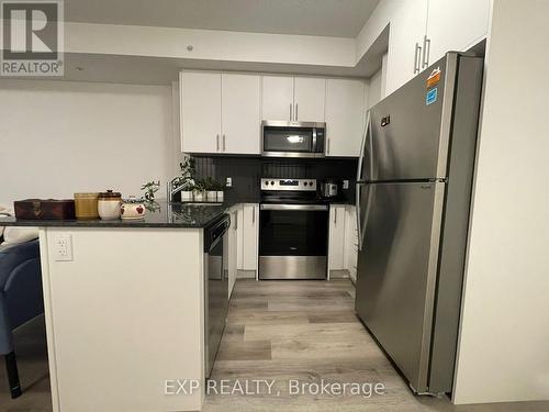 408 - 107 Roger Street, Waterloo, ON - Indoor Photo Showing Kitchen With Stainless Steel Kitchen