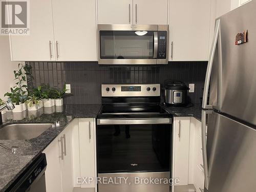 408 - 107 Roger Street, Waterloo, ON - Indoor Photo Showing Kitchen With Stainless Steel Kitchen With Upgraded Kitchen