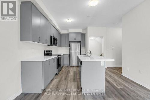 150 Sonoma Lane, Hamilton, ON - Indoor Photo Showing Kitchen With Upgraded Kitchen