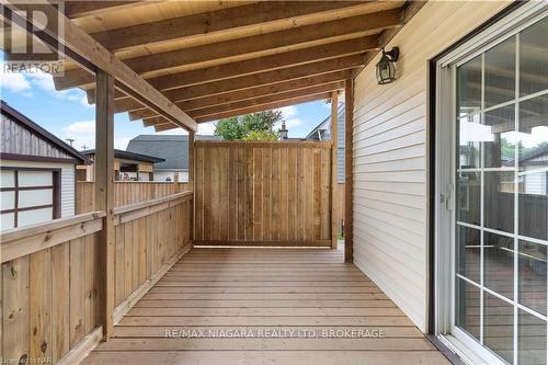 112 Clara Street, Thorold, ON - Outdoor With Deck Patio Veranda With Exterior