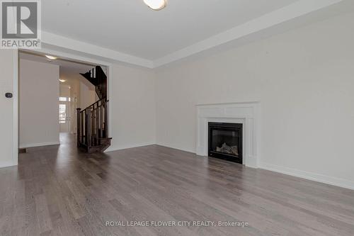 129 Henshaw Drive, Erin, ON - Indoor Photo Showing Living Room With Fireplace