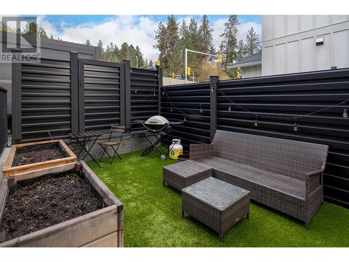 Separate/private outdoor space for the suite - 4315 Ladd Court, Kelowna, BC - Outdoor With Exterior