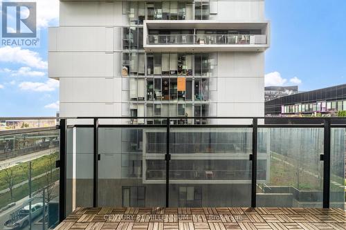 607 - 51 Trolley Crescent, Toronto, ON - Outdoor With Balcony With Exterior