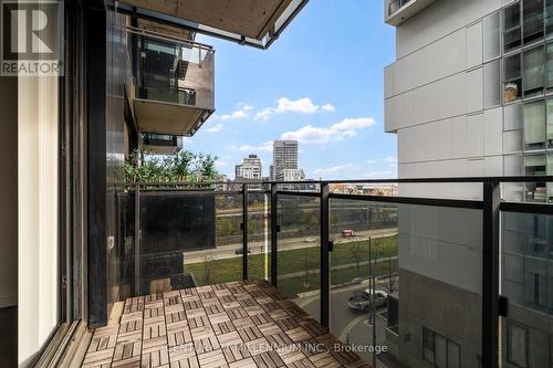 607 - 51 Trolley Crescent, Toronto, ON - Outdoor With Balcony With Exterior