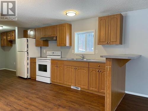 27 5701 Airport Drive, Fort Nelson, BC - Indoor Photo Showing Kitchen With Double Sink