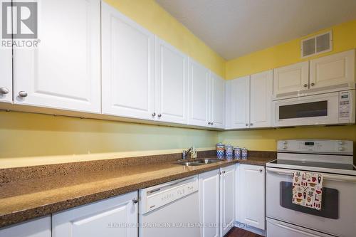 1102 - 344 Front Street, Belleville, ON - Indoor Photo Showing Kitchen With Double Sink