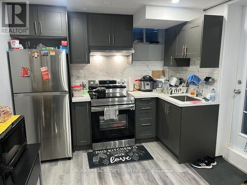 22 Gibbs Road, Brampton, ON - Indoor Photo Showing Kitchen With Stainless Steel Kitchen