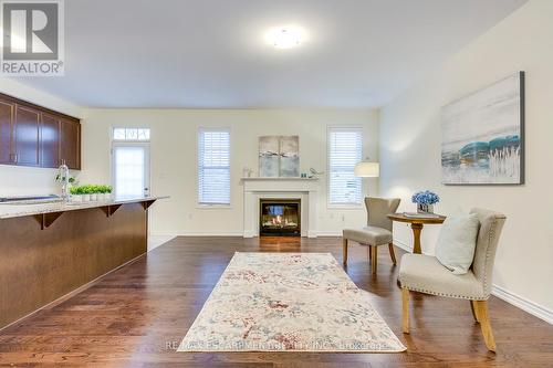 3483 Eternity Way, Oakville, ON - Indoor Photo Showing Living Room With Fireplace