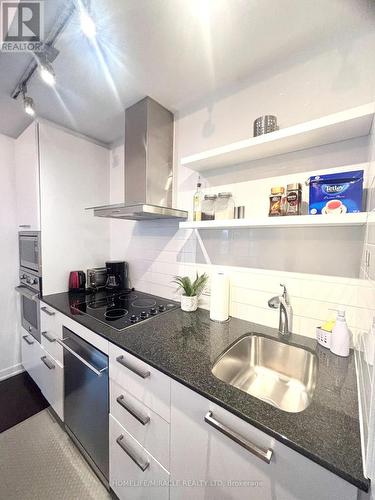 1902 - 14 York Street, Toronto, ON - Indoor Photo Showing Kitchen With Double Sink