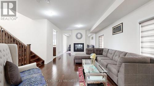 220 Fleetwood Drive, Oshawa, ON - Indoor Photo Showing Living Room With Fireplace