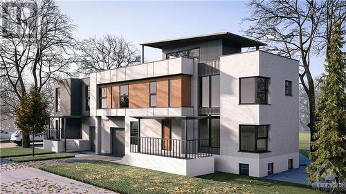 Architectural rendering to show scale - 218-220 Woodland Avenue, Ottawa, ON - Outdoor