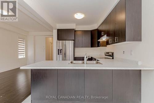 20 Silver Meadow Gardens, Hamilton, ON - Indoor Photo Showing Kitchen With Double Sink