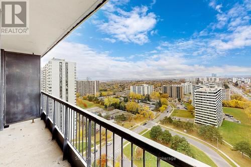 2301 - 135 Antibes Drive, Toronto, ON - Outdoor With Balcony With View